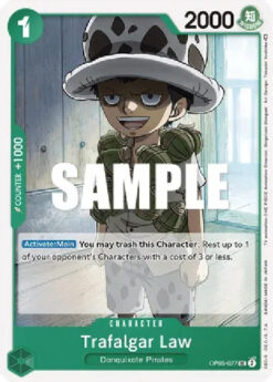 [ONE PIECE]  OP05-027 - Trafalgar Law - Character - Uncommon