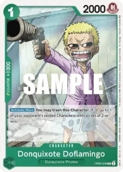 [ONE PIECE]  OP05-028 - Donquixote Doflamingo - Character - Common