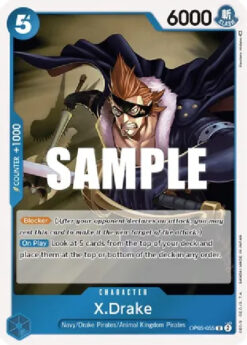 [ONE PIECE]  OP05-055 - X.Drake - Character - Rare