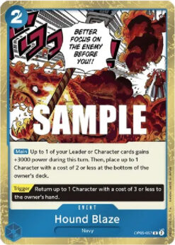 [ONE PIECE]  OP05-057 - Hound Blaze - Event - Rare
