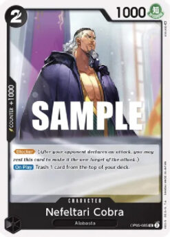 [ONE PIECE]  OP05-085 - Nefeltari Cobra - Character - Uncommon