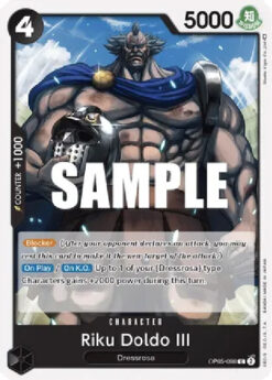 [ONE PIECE]  OP05-090 - Riku Doldo III - Character - Common