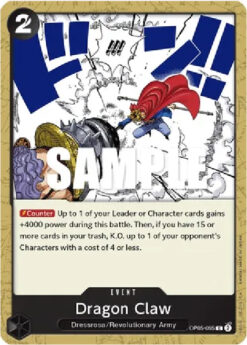 [ONE PIECE]  OP05-095 - Dragon Claw - Event - Common