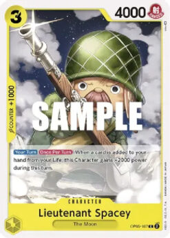 [ONE PIECE]  OP05-107 - Lieutenant Spacey - Character - Common