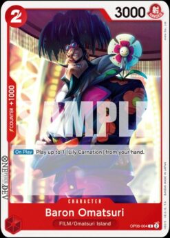 [ONE PIECE] OP06-004 - Baron Omatsuri - Character - Common