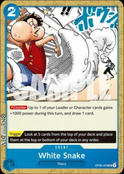 [ONE PIECE] OP06-059 - White Snake - Event - Uncommon