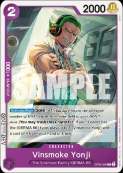 [ONE PIECE] OP06-066 - Vinsmoke Yonji - Character - Common