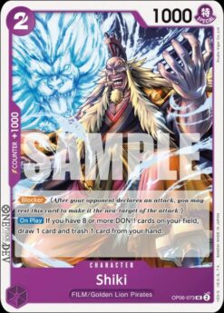 [ONE PIECE] OP06-073 - Shiki - Character - Uncommon