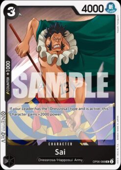 [ONE PIECE] OP06-088 - Sai - Character - Uncommon
