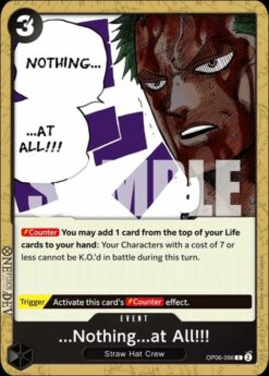 [ONE PIECE] OP06-096 - ...Nothing...at All!!! - Event - Common
