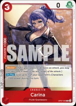 [ONE PIECE] OP07-005 - Carina - Character - Rare
