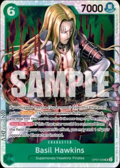 [ONE PIECE] OP07-029 - Basil Hawkins - Character - Super Rare