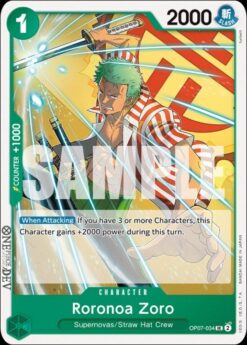 [ONE PIECE] OP07-034 - Roronoa Zoro - Character - Uncommon