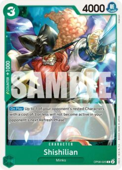 [ONE PIECE] OP08-025 - Shishilian - Character - Common