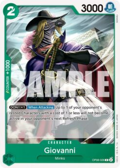 [ONE PIECE] OP08-026 - Giovanni - Character - Common