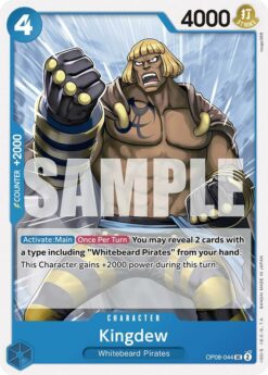 [ONE PIECE] OP08-044 - Kingdew - Character - Uncommon