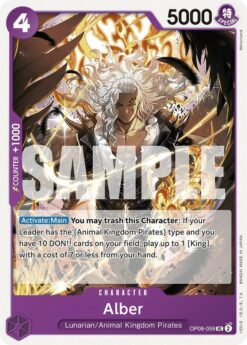 [ONE PIECE] OP08-059 - Alber - Character - Uncommon