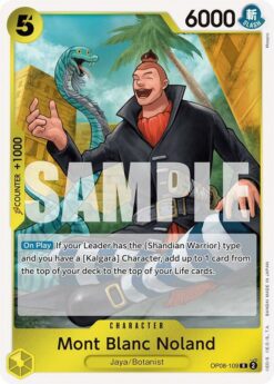 [ONE PIECE] OP08-109 - Mont Blanc Noland - Character - Rare