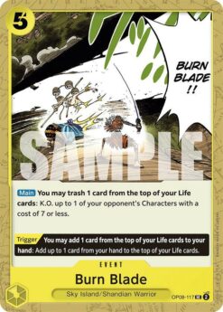 [ONE PIECE] OP08-117 - Burn Blade - Event - Uncommon