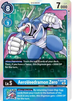 P-047 - AeroVeedramon Zero - Digimon - Promo - RB01 Set
