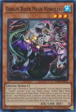 PHNI-EN011 - Goblin Biker Mean Merciless - Super Rare - 1st Edition