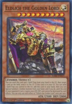 RA01-EN019 - Eldlich the Golden Lord (alternate art) - Super Rare - 1st Edition