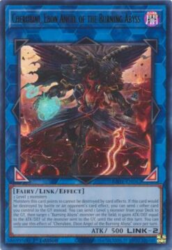 RA01-EN042 - Cherubini, Ebon Angel of the Burning Abyss - Ultra Rare - 1st Edition
