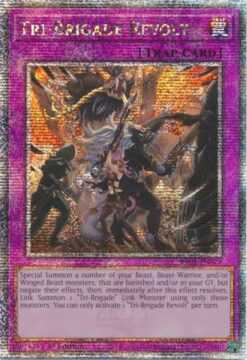 RA01-EN079 - Tri-Brigade Revolt - Quarter Century Secret Rare - 1st Edition