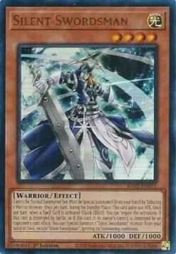 RA02-EN011 - Silent Swordsman - Ultra Rare - 1st Edition