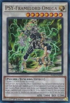 RA02-EN028 - PSY-Framelord Omega - Ultra Rare - 1st Edition