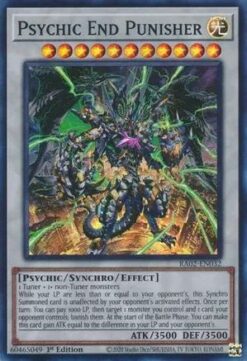 RA02-EN032 - Psychic End Punisher - Super Rare - 1st Edition