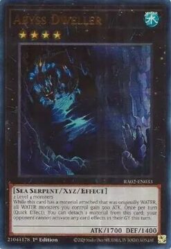 RA02-EN033 - Abyss Dweller - Ultra Rare - 1st Edition