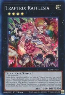 RA02-EN034 - Traptrix Rafflesia - Super Rare - 1st Edition