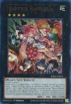 RA02-EN034 - Traptrix Rafflesia - Ultra Rare - 1st Edition