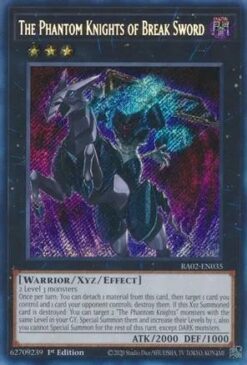RA02-EN035 - The Phantom Knights of Break Sword - Secret Rare - 1st Edition