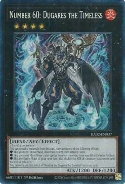 RA02-EN037 - Number 60: Dugares the Timeless - Collector's Rare - 1st Edition