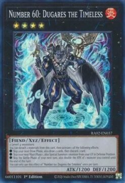 RA02-EN037 - Number 60: Dugares the Timeless - Super Rare - 1st Edition