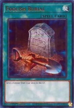 RA02-EN049 - Foolish Burial - Ultra Rare - 1st Edition