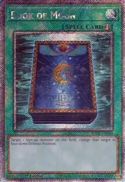 RA02-EN050 - Book of Moon - Platinum Secret Rare - 1st Edition
