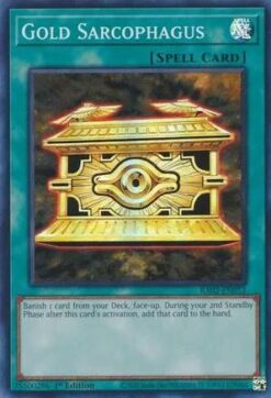 RA02-EN052 - Gold Sarcophagus - Super Rare - 1st Edition