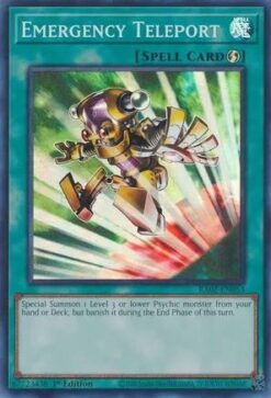 RA02-EN053 - Emergency Teleport - Super Rare - 1st Edition