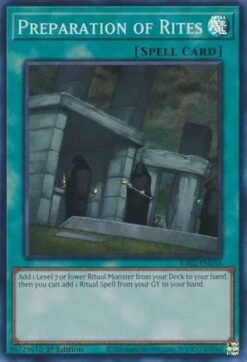 RA02-EN056 - Preparation of Rites - Super Rare - 1st Edition