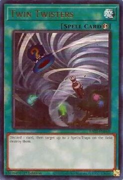 RA02-EN060 - Twin Twisters - Ultra Rare - 1st Edition