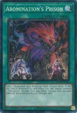 RA02-EN064 - Abomination's Prison - Collector's Rare - 1st Edition