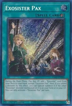 RA02-EN066 - Exosister Pax - Secret Rare - 1st Edition