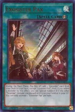 RA02-EN066 - Exosister Pax - Ultra Rare - 1st Edition