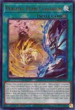 RA02-EN074 - Peaceful Planet Calarium - Ultra Rare - 1st Edition