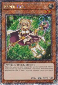 RA04-EN006 - Esper Girl - Platinum Secret Rare - 1st Edition