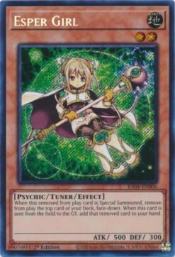 RA04-EN006 - Esper Girl - Secret Rare - 1st Edition