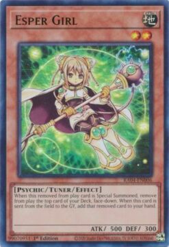 RA04-EN006 - Esper Girl - Ultra Rare - 1st Edition